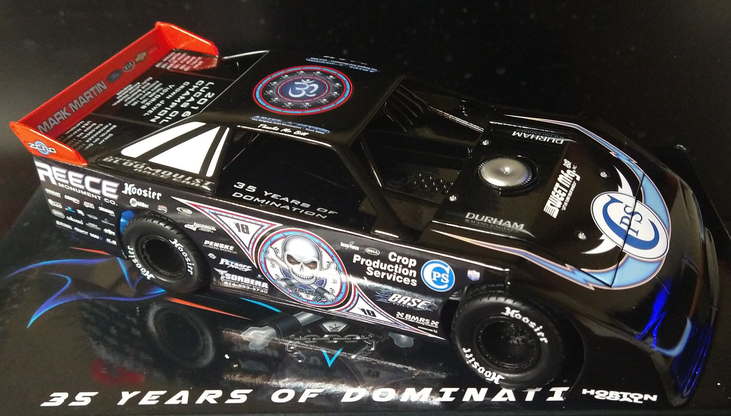 Scott Bloomquist 2016 Lucas Oil Champion ADC Late Model Dirt Car 1/24 Diecast