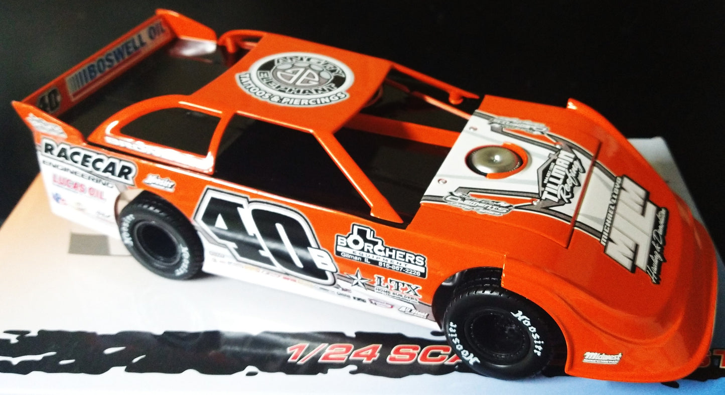 Kyle Bronson 2024 ADC Dirt Late Model 1/24 Diecast