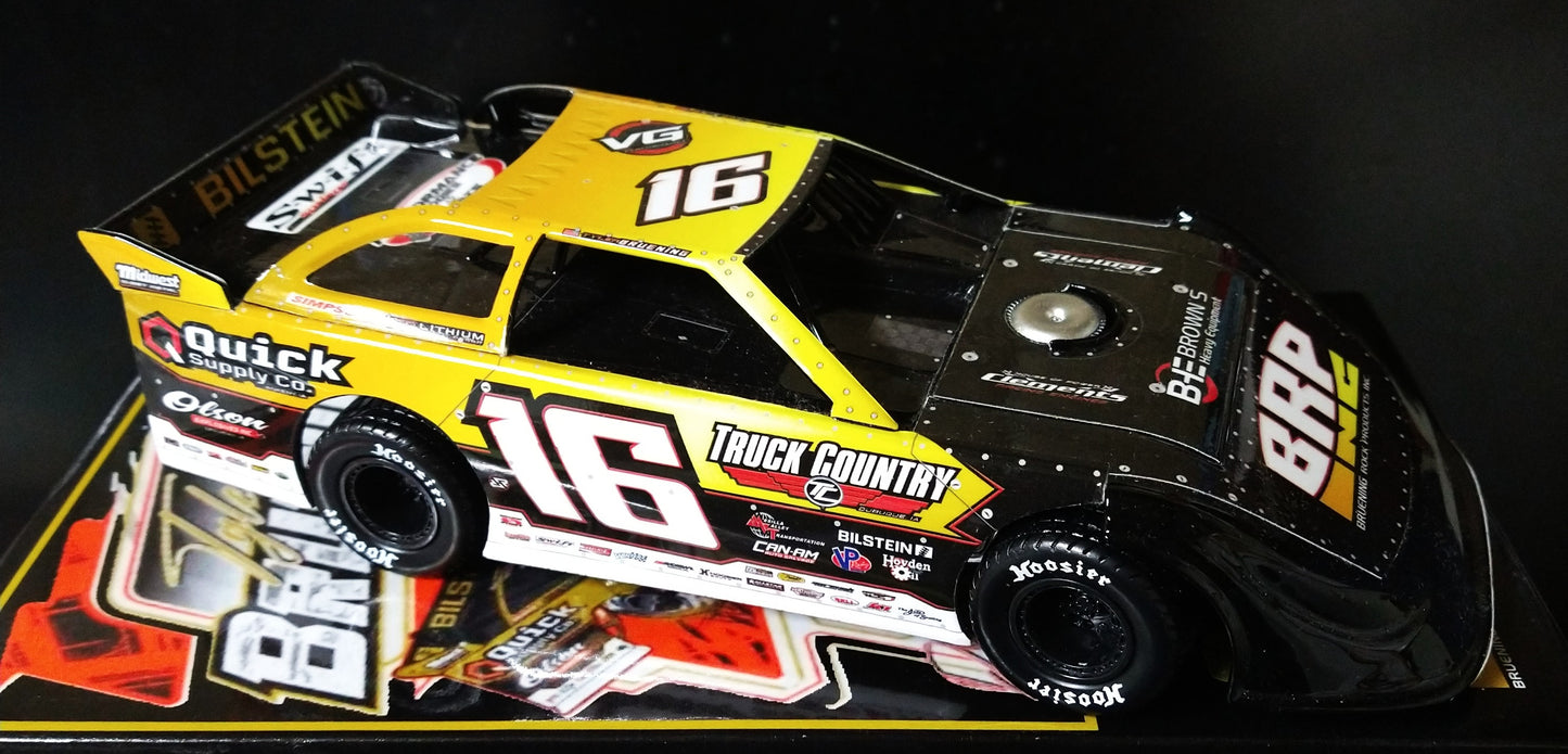 Tyler Bruening Hobson Custom 1/24 Dirt Late Model Diecast #5 of Only 30 Made