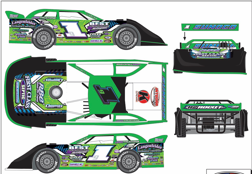 Tyler Erb 2026 ADC Dirt Late Model 1/24 Diecast