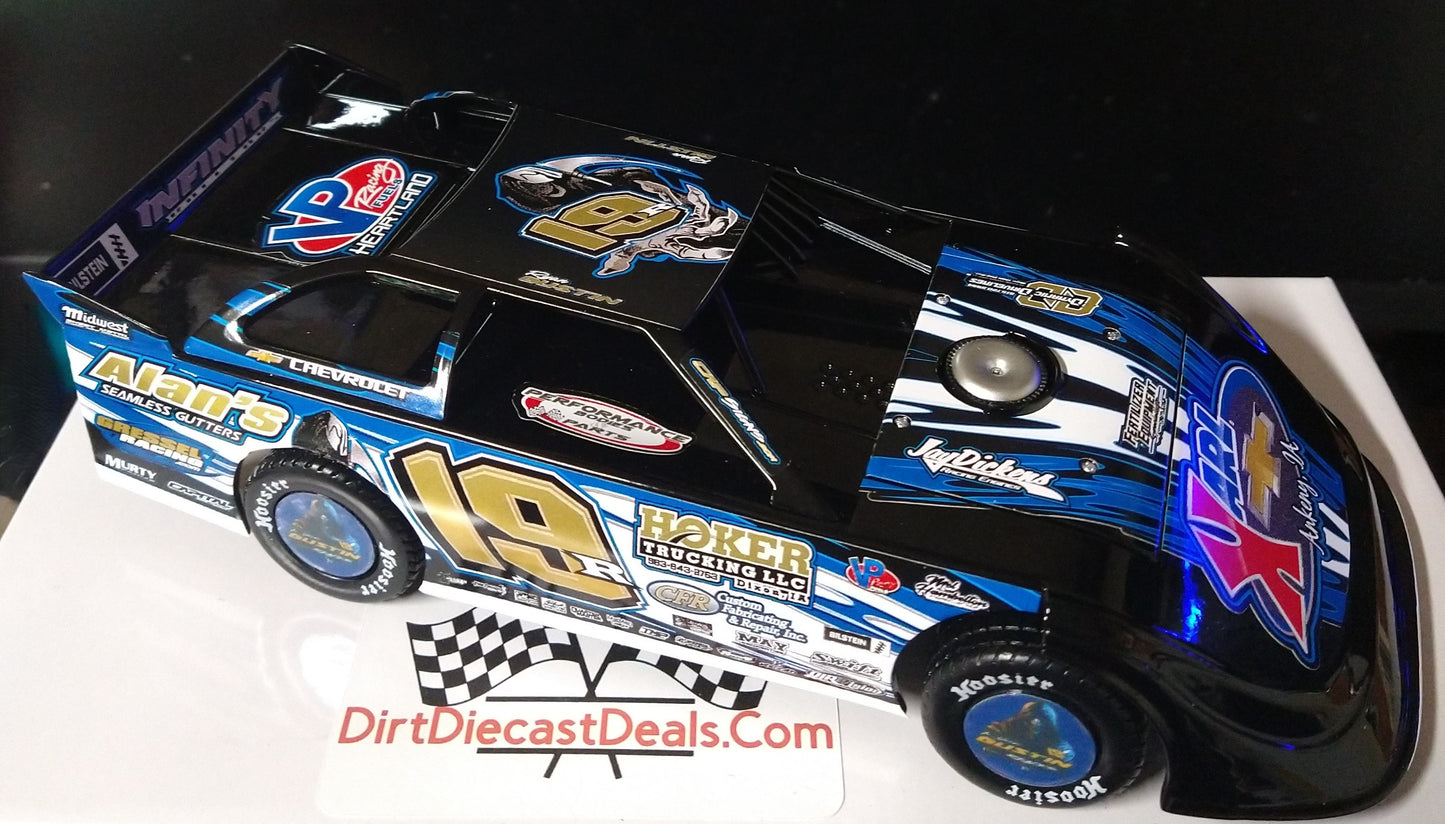Ryan Gustin 2025 ADC Dirt Late Model 1/24 Diecast