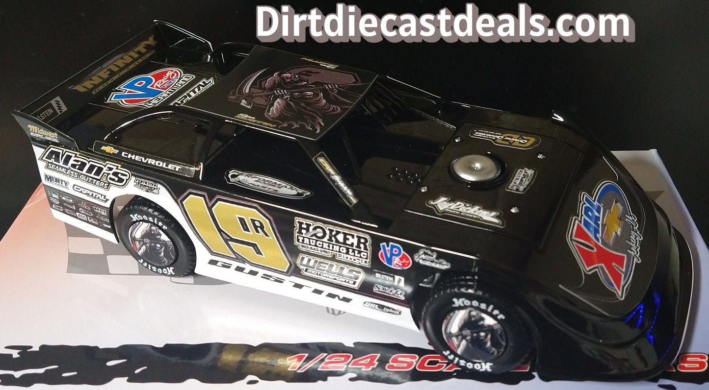 Ryan Gustin 2025 ADC 1/24 Dirt Late Model Diecast