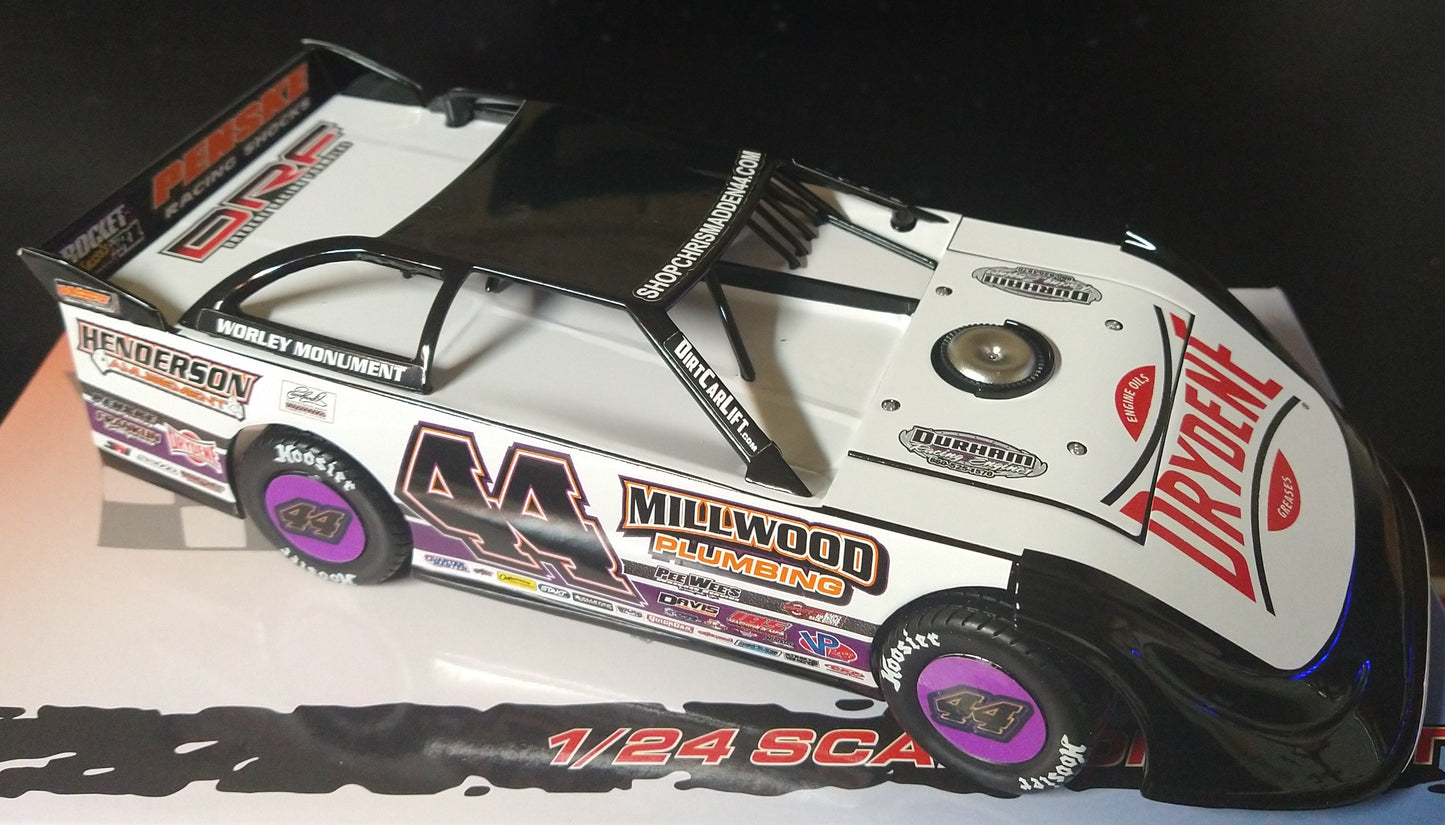 Chris Madden #44 2023 Drydene/Henderson 1/24 ADC Late Model Diecast