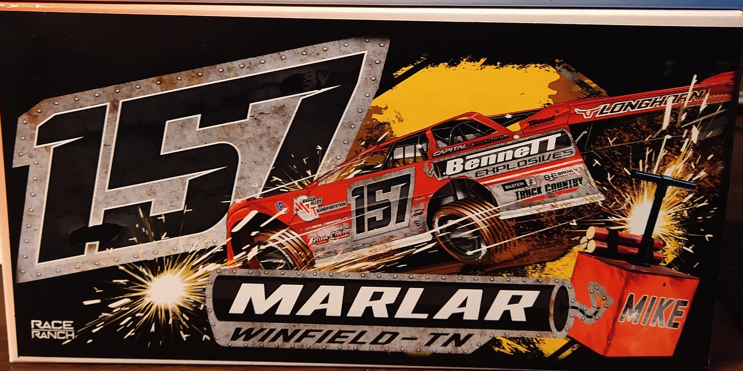 Mike Marlar 2024 Eldora Dream 1/24 ADC Diecast With Custom Box