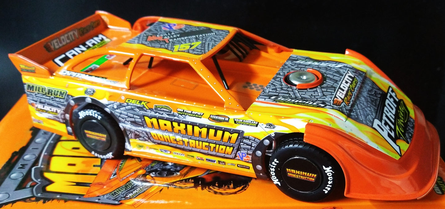Mike Marlar 2025 Dome Hobson Custom Dirt Late Model 1/24 Diecast