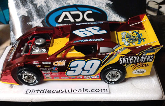 Tim Mccreadie 2007 Autographed ADC Late Model Dirt Car 1/24 Diecast