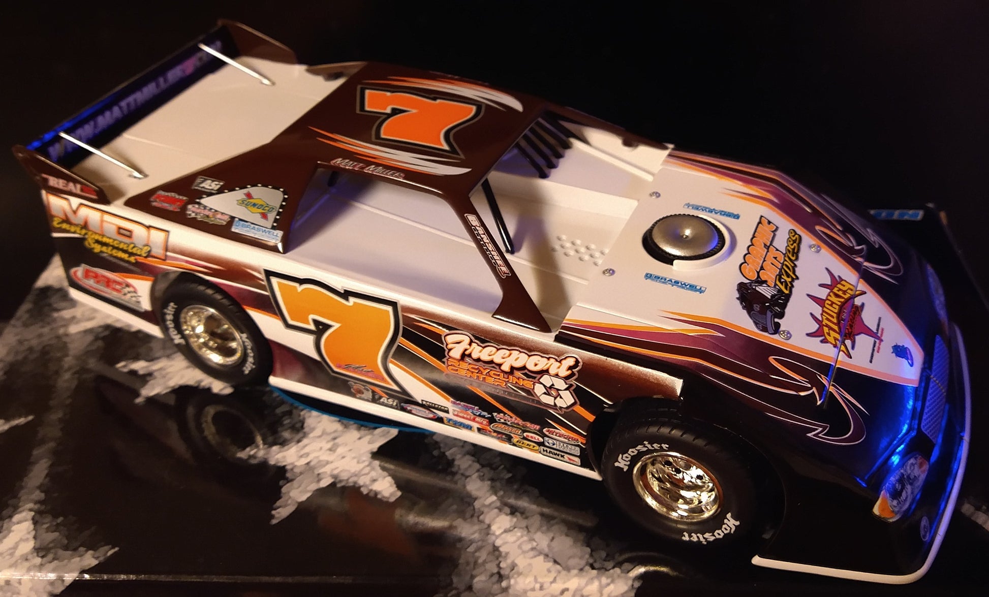 Matt Miller 2008 ADC Dirt Late Model 1/24 Diecast