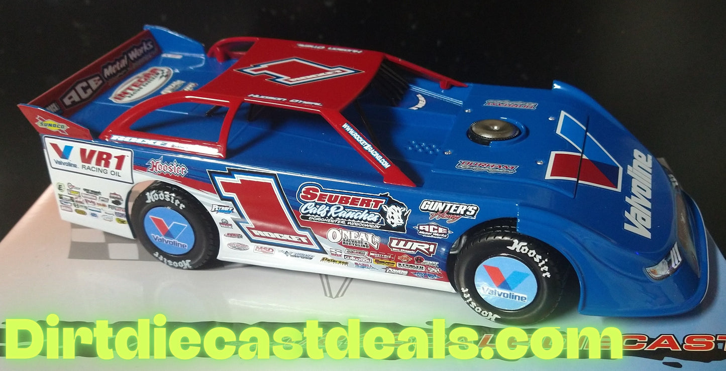 Hudson Oneal 1/24 ADC 2023 Late Model Dirt Car Diecast