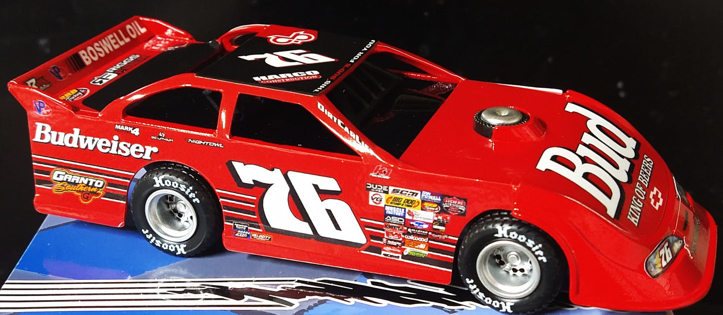 Brandon Overton 2026 Budweiser Dale Jr Tribute Pull Back 1/32 Scale