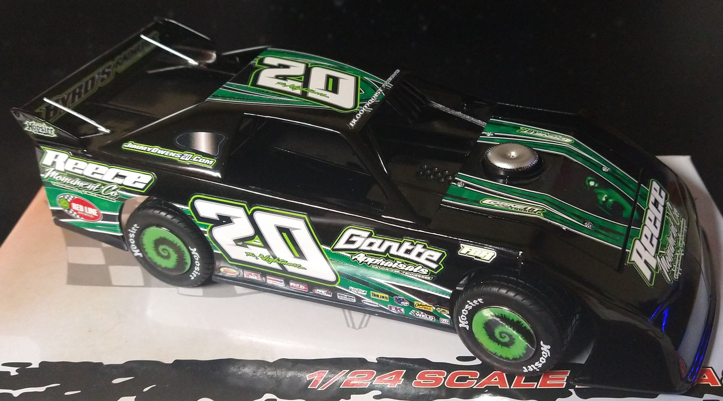 Jimmy Owens 2011 ADC Late Model Dirt Car 1/24 Diecast