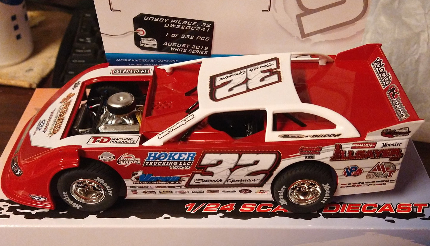Bobby Pierce 2020 ADC Late Model Dirt 1/24 Diecast