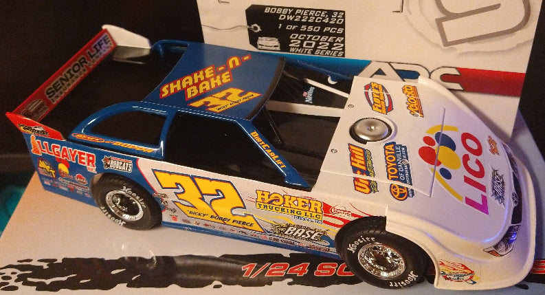 Bobby Pierce 2022 ADC Late Model Dirt Car 1/24 Diecast Shake N Bake