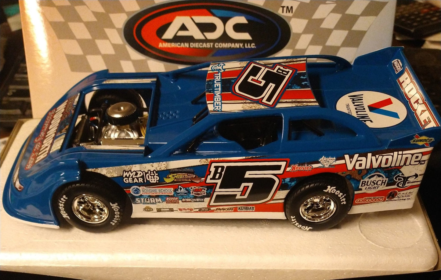 Brandon Sheppard 2022 ADC Late Model Dirt Car 1/24 Diecast