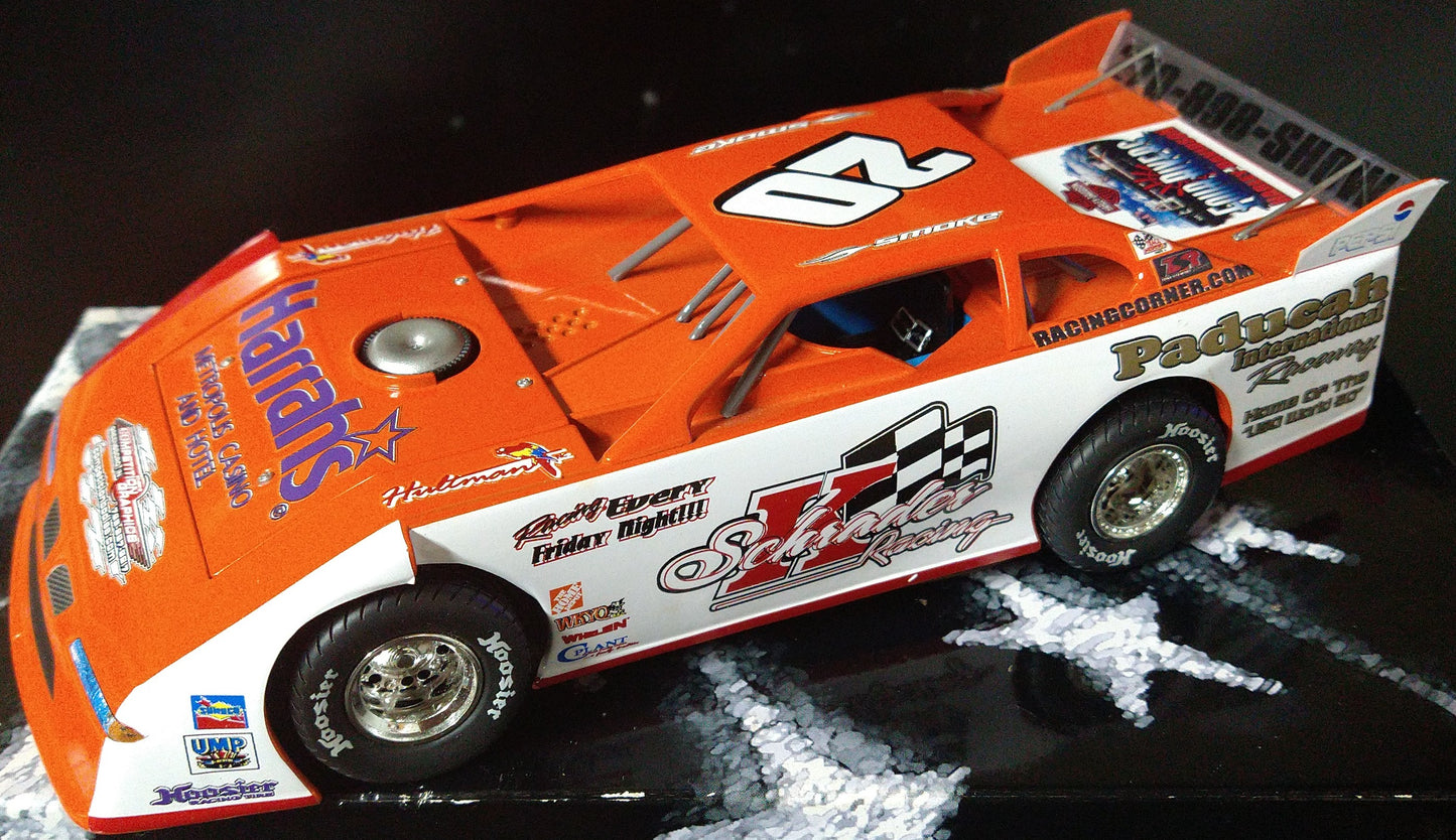 Tony Stewart Jr Motorsports Schrader racing ADC Dirt Late Model 1/24 Diecast in Donor Box