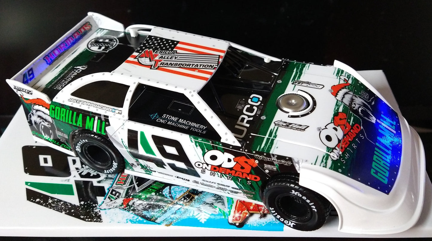 Jake Timm 2025 Hobson Dome Dirt Late Model 1/24 Car Only 25 Made