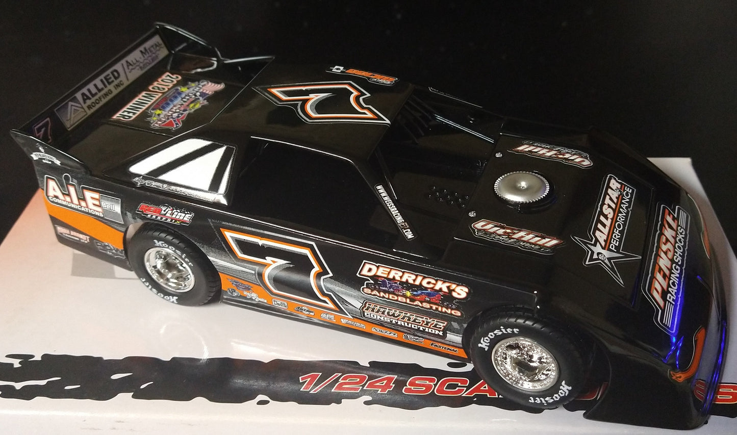 Ricky Weiss 2018 ADC Late Model Dirt Car 1/24 Diecast