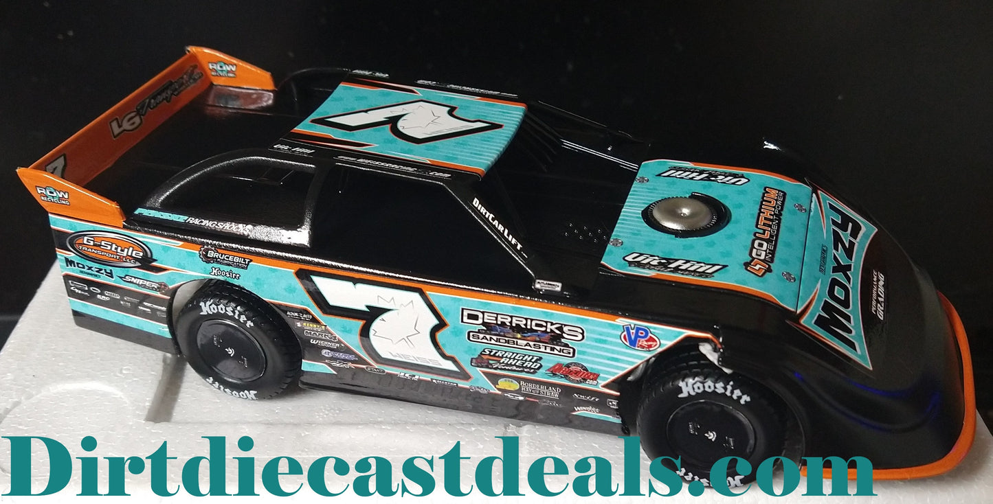 Ricky Weiss 2025 Custom Dirt Late Model 1/24 Diecast