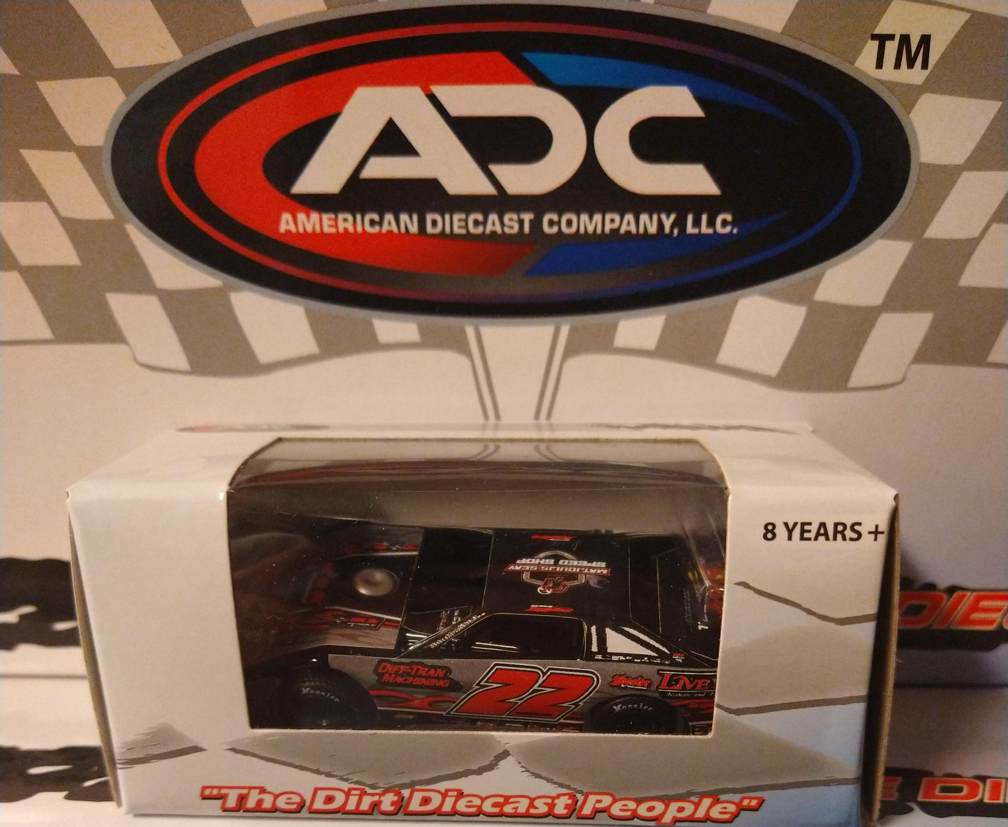 Chris Ferguson 2022 ADC Late Model Dirt Car 1/64 Diecast