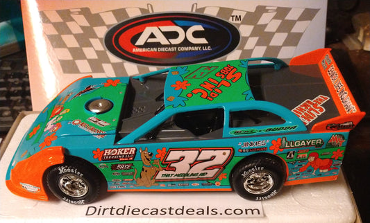 Bobby Pierce 2021 ADC Late Model Dirt Car 1/24 Scooby Doo Diecast