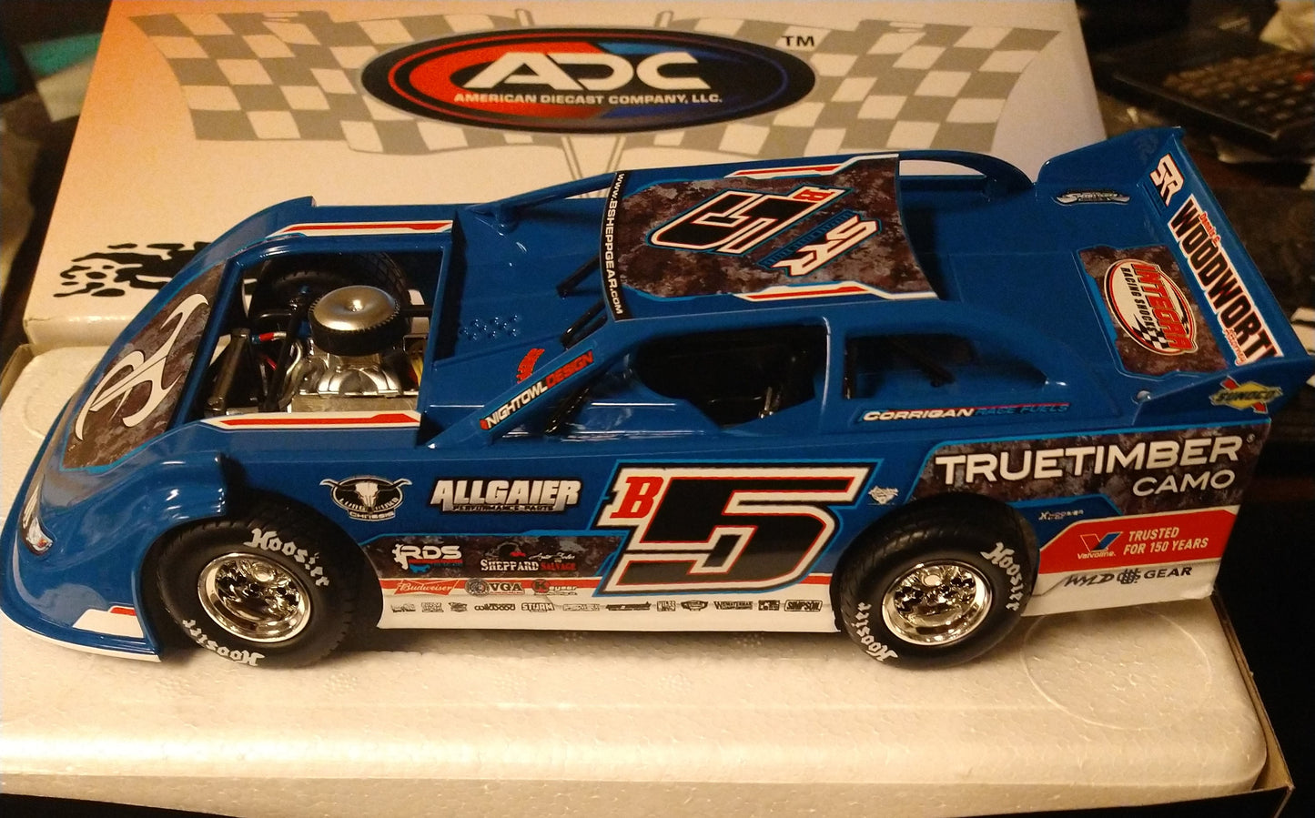 Brandon Sheppard 2023 ADC Late Model Dirt Car 1/24 Diecast