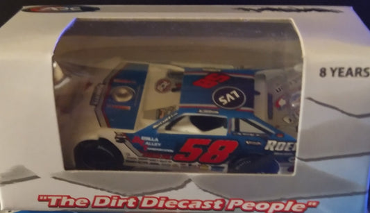 Garrett Alberson 2025 ADC Late Model Dirt Car 1/64 Diecast