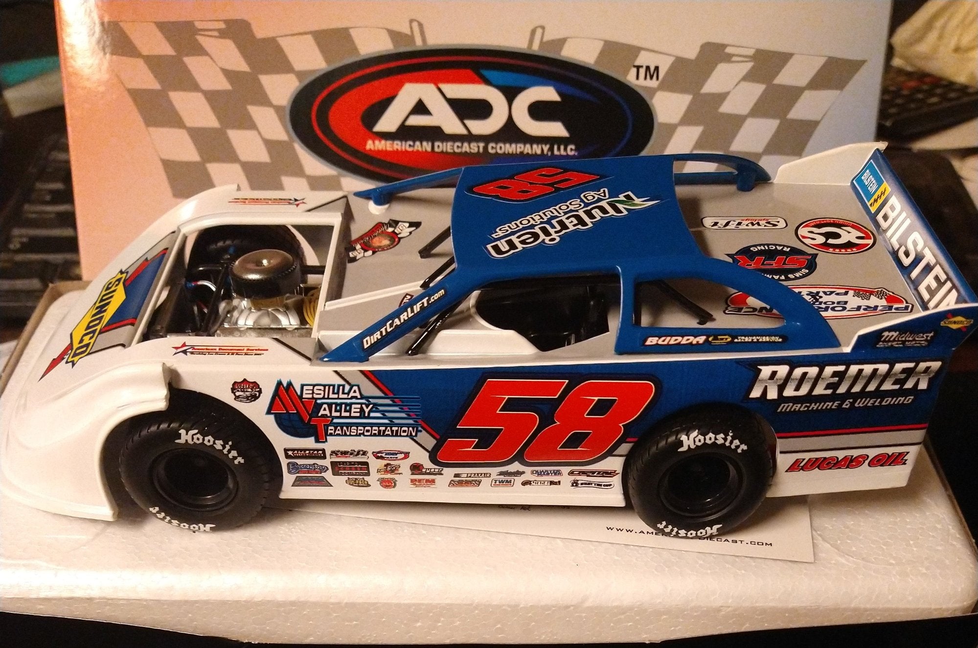 Garrett Alberson 2023 ADC Late Model Dirt Car 1/24 Diecast – Dirt ...