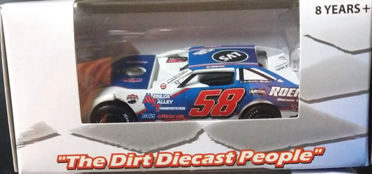 Garrett Alberson 2026 ADC 1/64 Dirt Late Model Diecast Car DW626M677