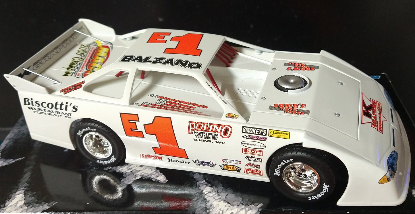 Mike Balzano 2006 ADC Dirt Late Model 1/24 Diecast