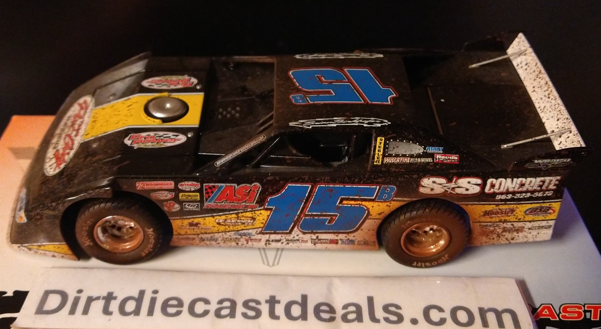 Brian Birkhofer 2010 Raced Version ADC 1/24 Scale Late Model Dirt Diecast