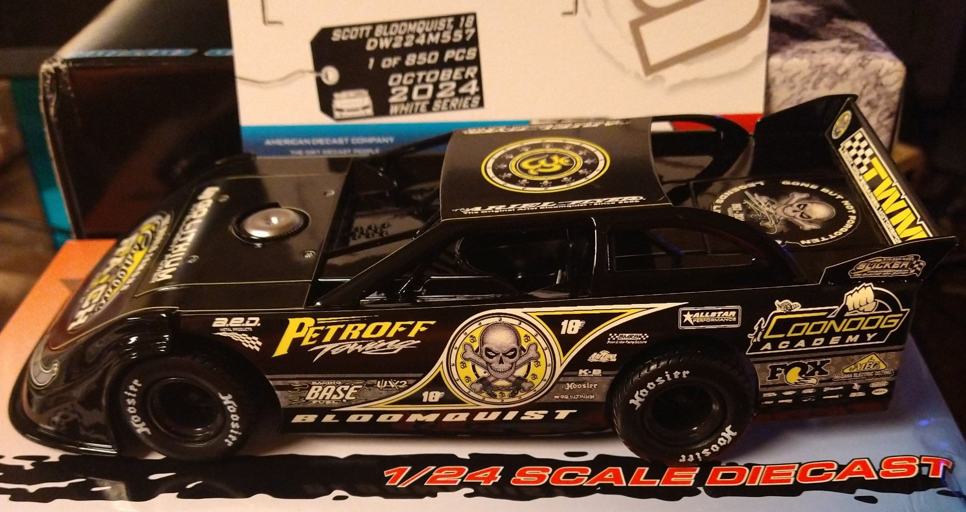 Scott Bloomquist 2024 ADC Late Model Dirt Last Ride Diecast 1/24