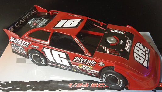 Tyler Bruening 2021 ADC Dirt Late Model 1/24 Diecast WoO Rookie of the Year
