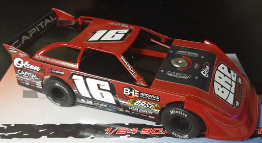 Tyler Bruening 2022 ADC Dirt Late Model 1/24 Diecast