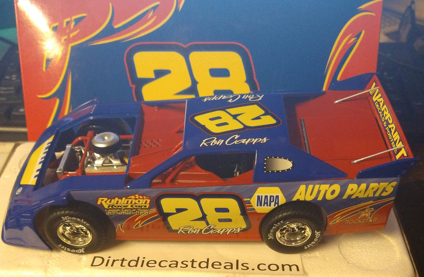 Ron Capps 2008 ADC Eldora Prelude Late Model Dirt 1/24 Diecast