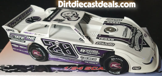 Tyler Carpenter 2025 ADC Dirt Late Model 1/24 Diecast
