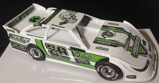 Tyler Carpenter Custom 1/24 Dirt Late Model Diecast 