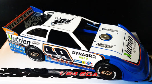Jonathan Davenport 2024 Autographed ADC Late Model Dirt 1/24 scale Diecast