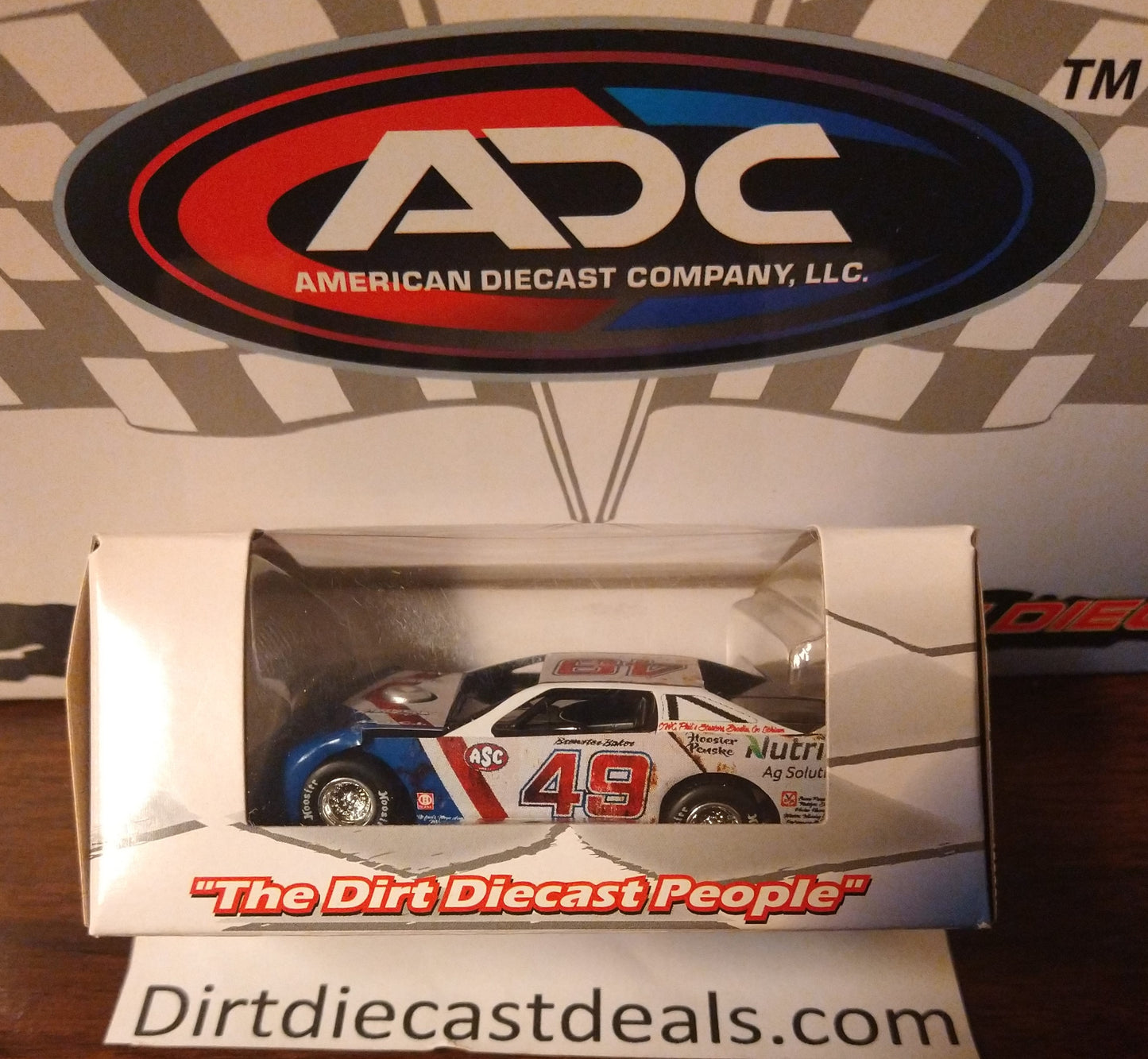 Johnathan Davenport Brewster Baker 2019 ADC Late Model Dirt Diecast 1/64