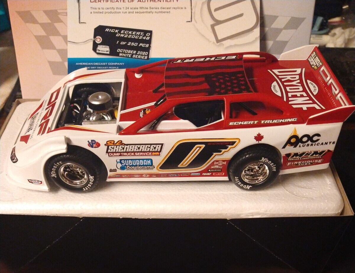 Rick Eckert 2020 ADC Late Model Dirt Car 1/24 Diecast – Dirt Diecast Deals