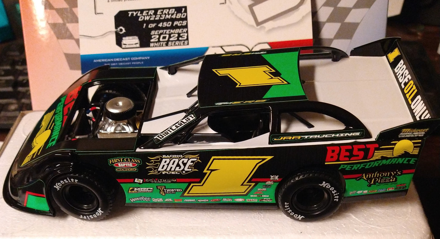 Tyler Erb 2023 World 100 ADC Late Model Dirt Diecast 1/24 Scale