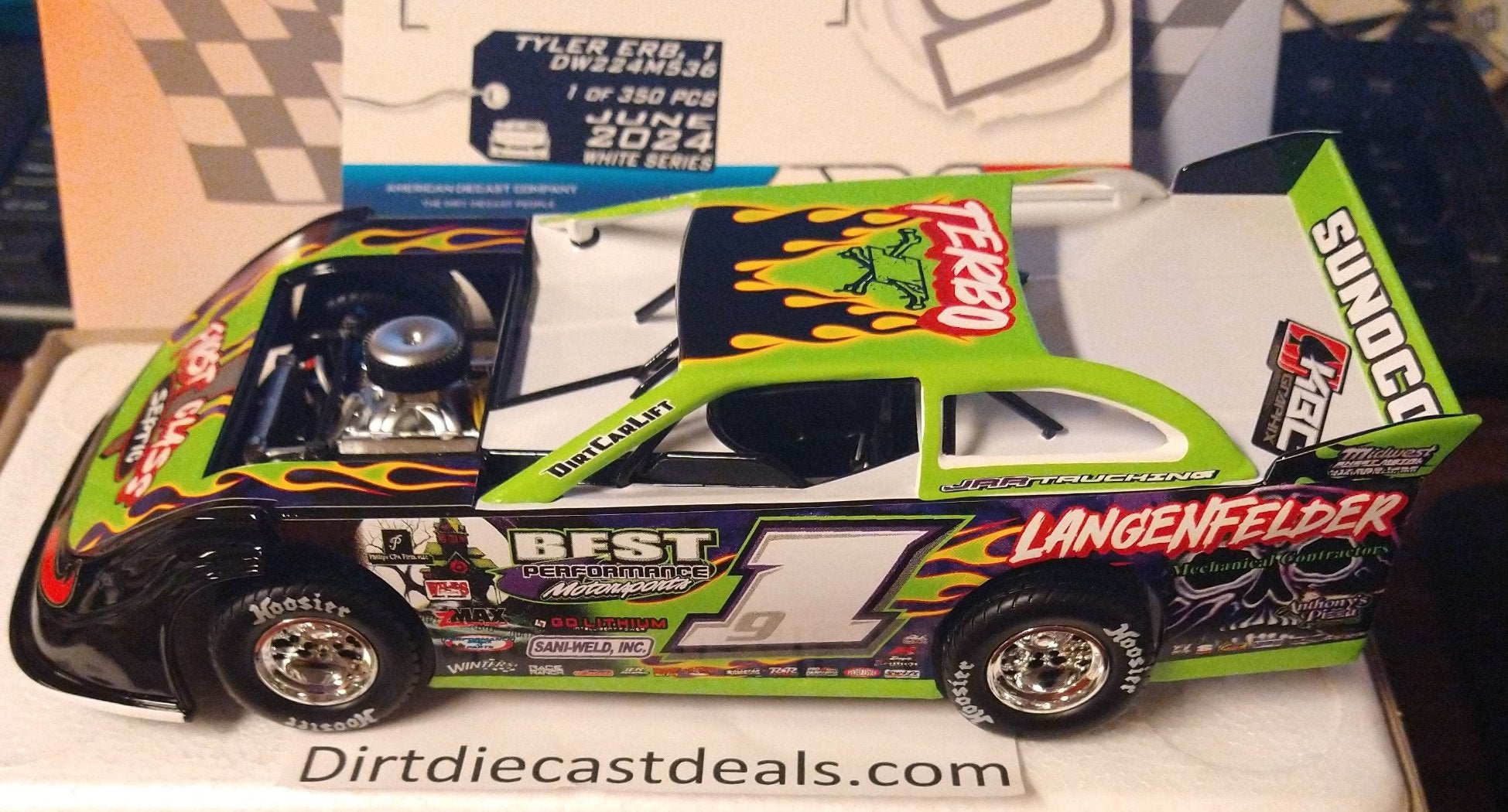 Tyler Erb 2024 Eldora Dream 1/24 ADC Diecast Dirt Diecast Deals