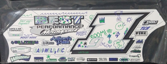 Tyler Erb 2025 World 100 Late Model Dirt Car 12in Mini Door