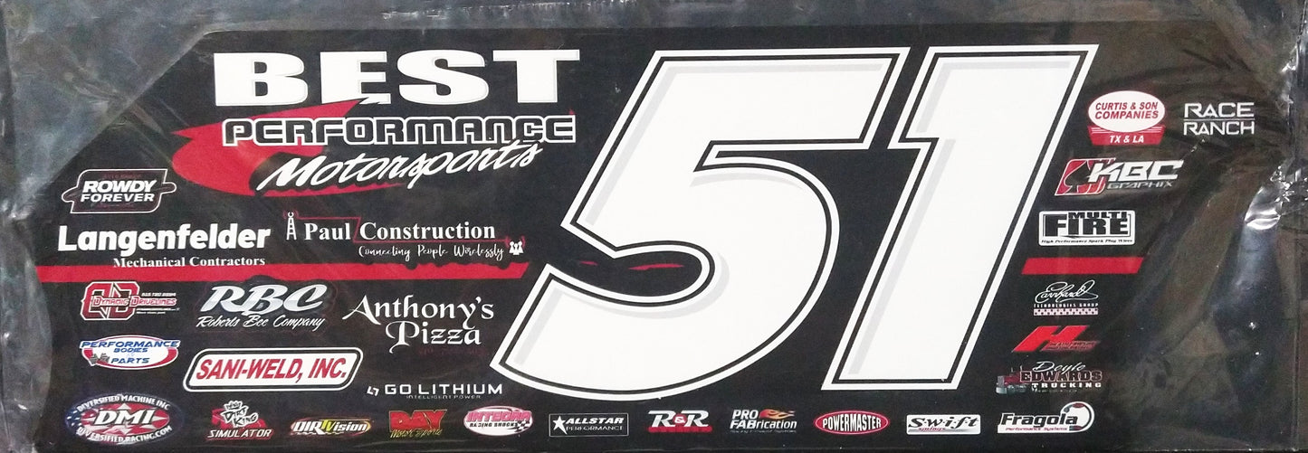 Tyler Erb 2026 Rowdy 12 Inch Dirt Late Model Mini Door