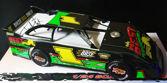 Tyler Erb Autographed 2023 World 100 ADC Late Model Dirt Diecast 1/24 Scale