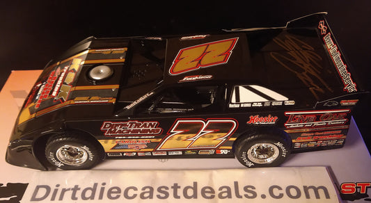 Chris Ferguson 2019 ADC Late Model Dirt Car 1/24 Diecast Autographed