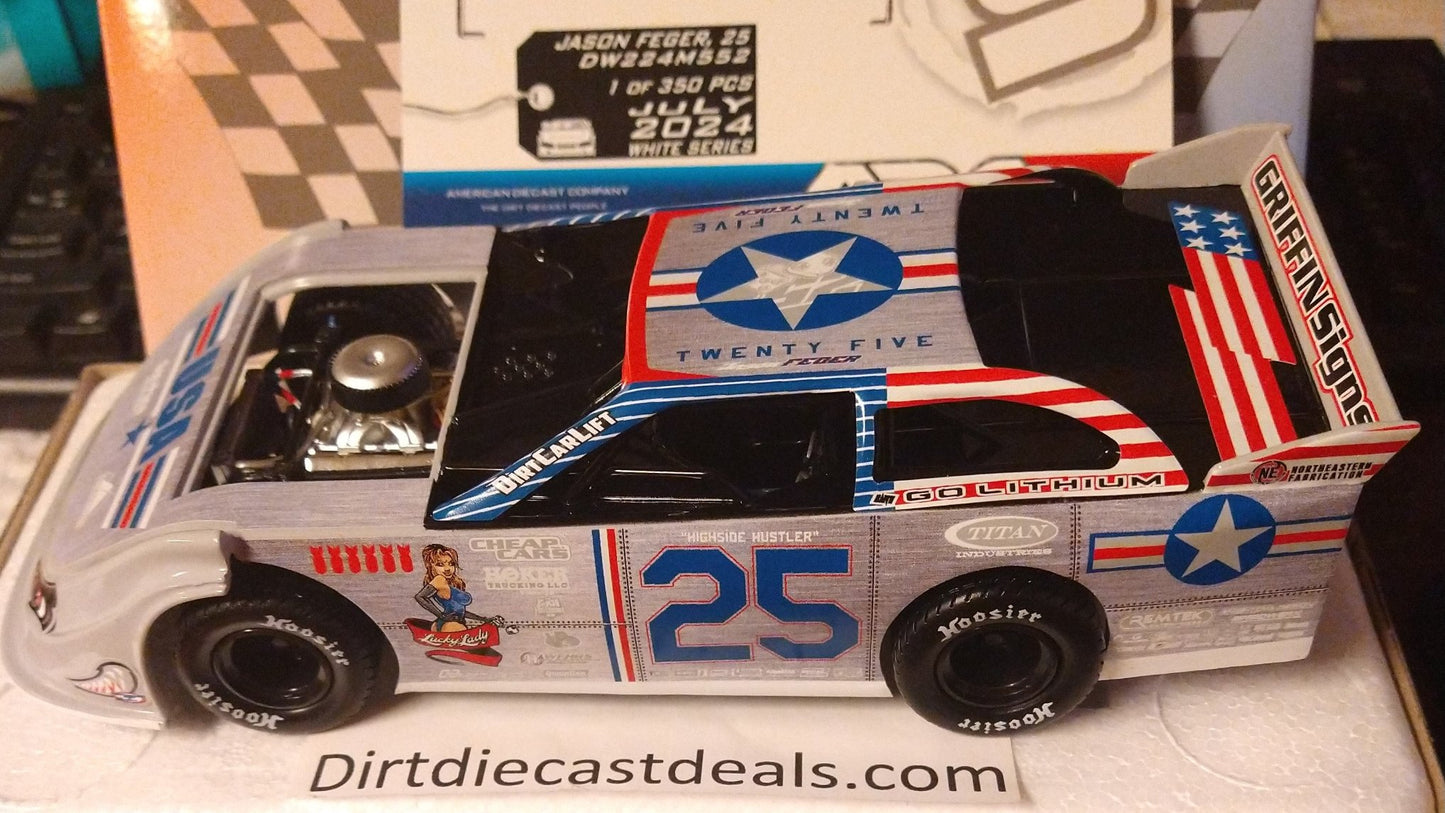 Jason Feger 2024 ADC Late Model Dirt Diecast