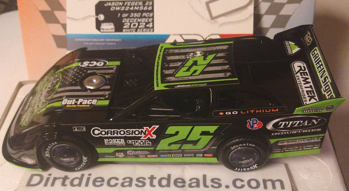 Jason Feger 2024 ADC Late Model Dirt Car Diecast 1/24 Scale