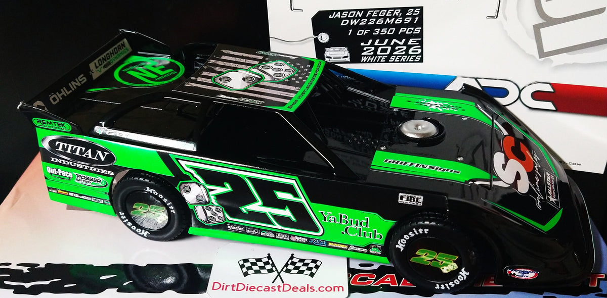 Jason Feger 2026 ADC Dirt Late Model 1/24 Diecast