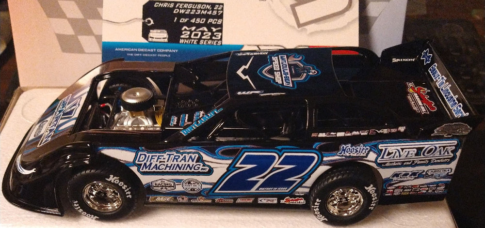 Chris Ferguson 2023 ADC Late Model Dirt Car 1/24 Diecast