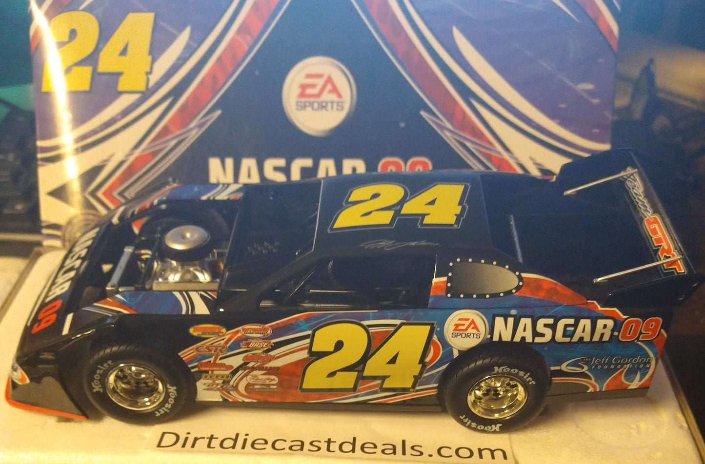 Jeff Gordon 2008 ADC Eldora Late Model Dirt 1/24 Diecast