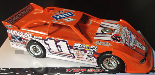Gordy Gundaker ADC 1/24 Dirt Late Model Diecast Comes in Donor Box